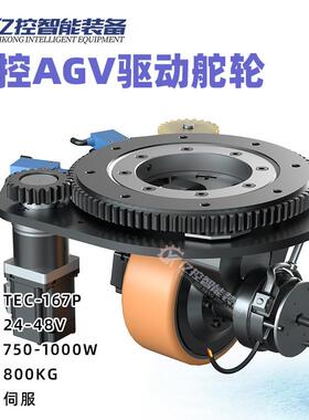 198轮径1500w，承载1500kg，可带减震，可配驱动器，AGV叉车可用