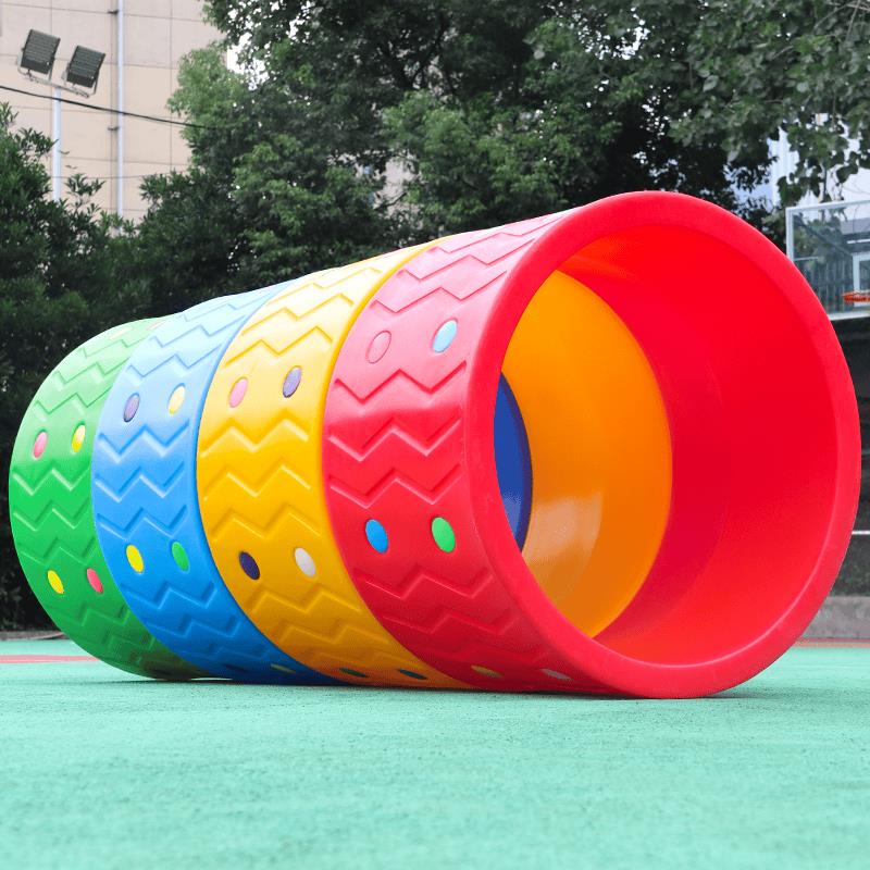 幼儿园大滚圈户外体育玩具多功能大滚筒儿童体育亲子运动器材塑料