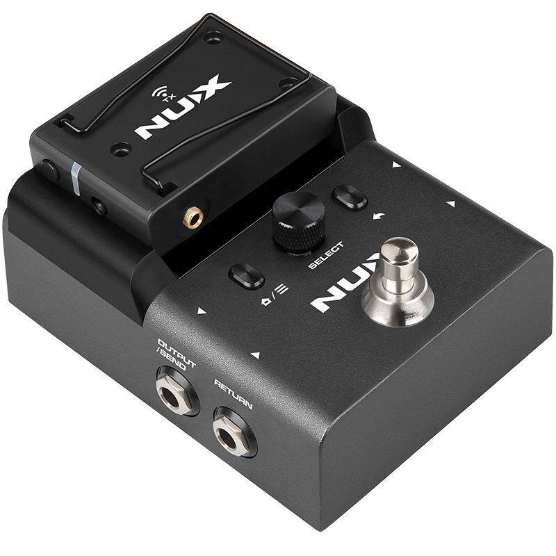 NUX纽克斯B8充电多路吉他无线发射接收器彩屏调音单块效果激励DI