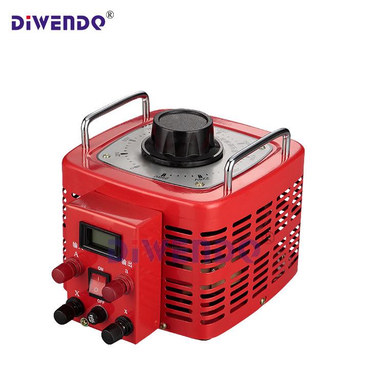 单相调压器3000W输入220v可调0-250V交流升压降压电源3KVA 五金/工具 普通稳压器 原图主图