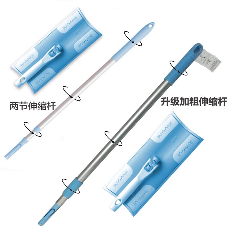 IYR7好慷在家58到家收伸缩两节平板家政专用保清洁拖把杆地板擦