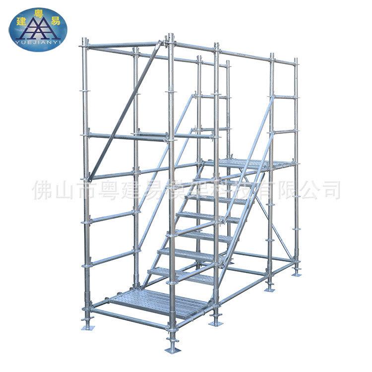 盘扣式脚手架厂家里水直供 优质菊花盘式脚手架供应 质量好价格低