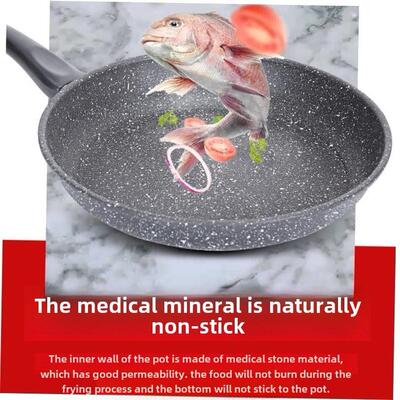 A non-stick frying pan domestic frying pan steak fry egg pan