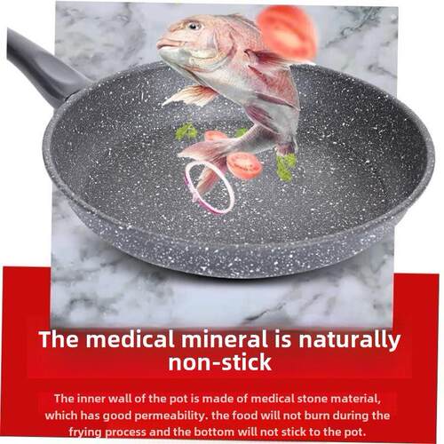 A non-stick frying pan domestic frying pan steak fry egg pan