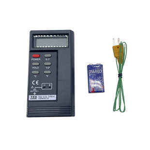 数显型 温度计温度计表面便携式热电偶tes1310k热电偶接触式