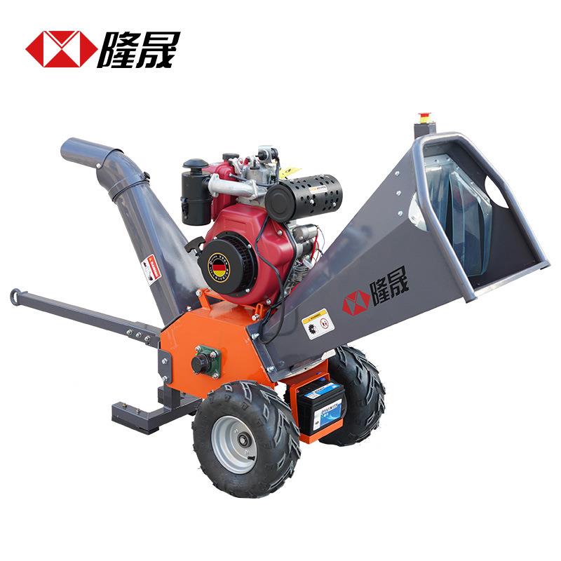 X850柴油碎枝机 农业机械木材粉碎机 果园枯枝落叶杂草秸秆破碎机