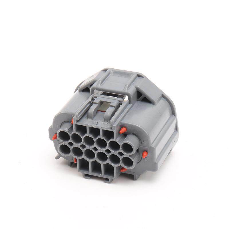 12孔车用线束连接器插头用路虎前杠探头雷达总插头DJ7121Y-2.2-21
