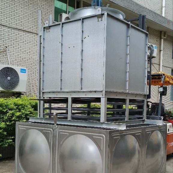 冷却塔厂家撬装冷却塔水塔不锈钢高温冷却塔冷却塔一体机钢塔