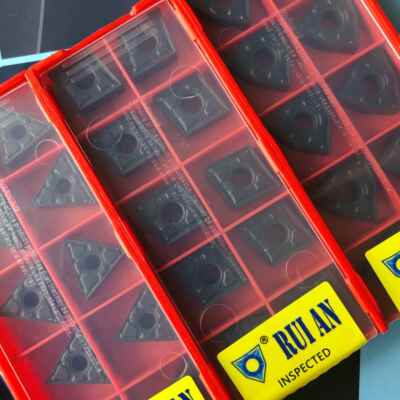 瑞安数控刀片 外圆车刀片桃型开槽WNMG080408-GM 锐安硬质合金