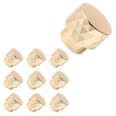 10pcs Elegant Drawer Handles Metal Cabinet Hardware