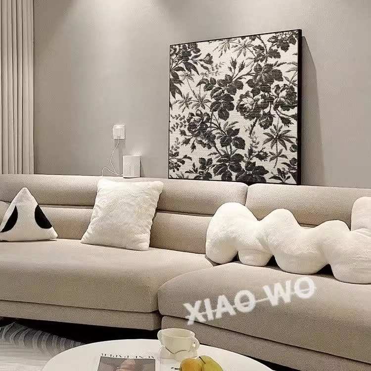 植物花卉美式复古怀旧艺术酒店餐厅装饰画客厅卧室床头挂画玄关图片