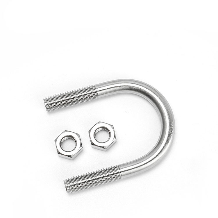 04不锈RBR钢U型螺 M6M8M1M12栓 U形抱3箍管卡骑马管箍 预埋U型0螺