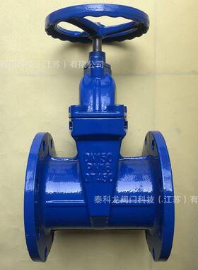 RVHX-16Q/Z45X-10Q弹性座封闸阀法兰软密封衬胶暗杆闸阀DN125300