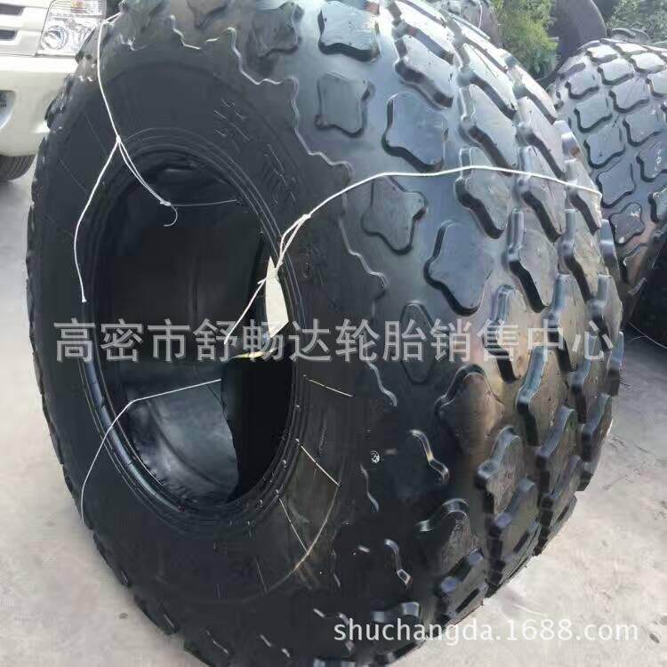 现货供应23.1-26 C-7菠萝花纹 单缸轮压路机轮胎 零售