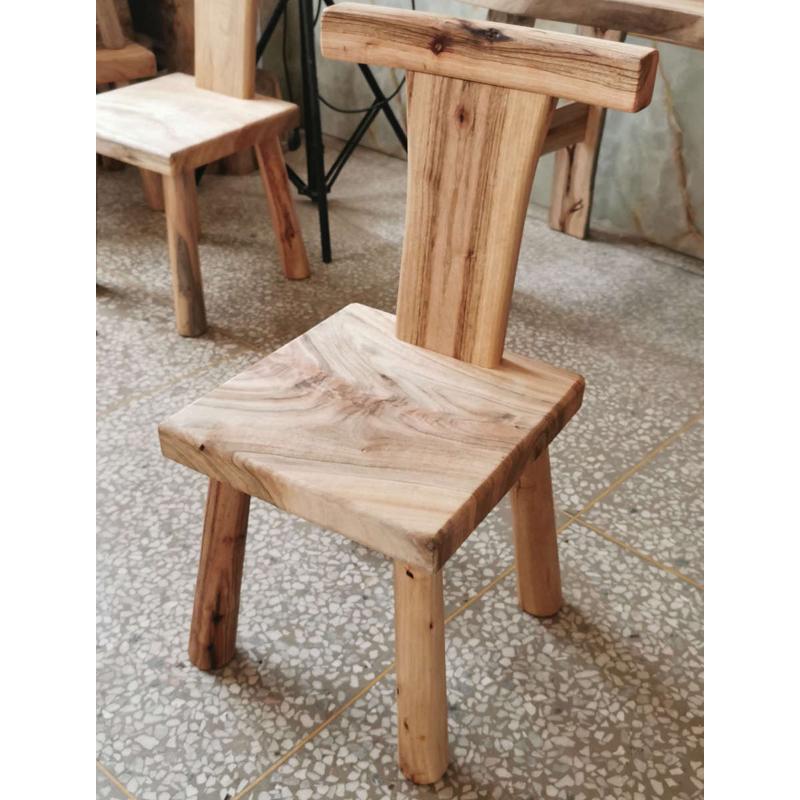 I1原木全香樟木根雕凳子靠背椅子换鞋凳餐凳餐椅创意花架民宿侘寂