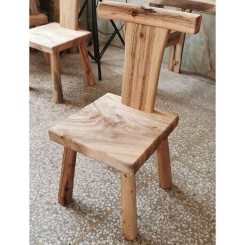 W8原木全香樟木根雕凳子靠背椅子换鞋凳餐凳餐椅创意花架民宿侘寂