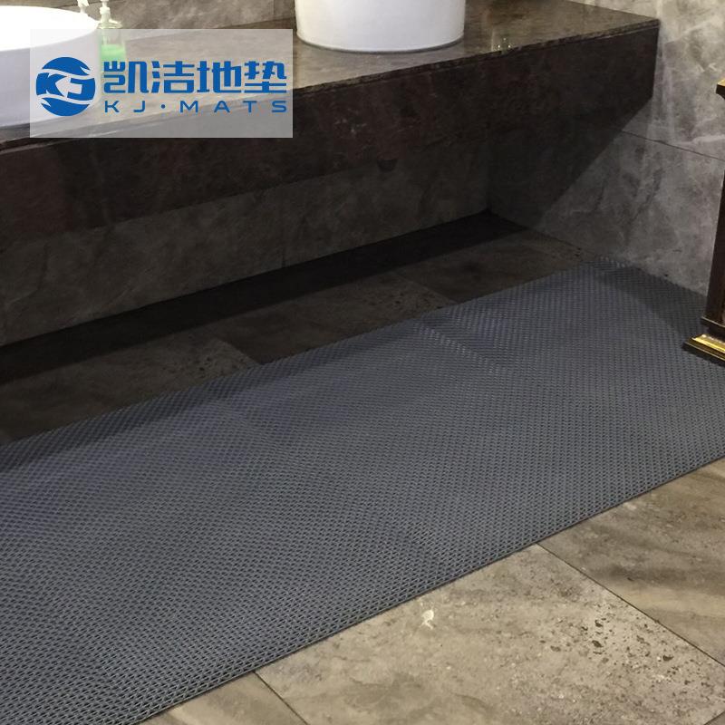 S型pvc镂空网格防滑地垫浴室卫生间厨房泳池排水脚垫塑料地垫耐脏