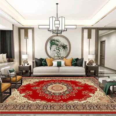 001豪华几式地毯客厅高级轻奢沙茶垫房间床欧边大面积满铺门口发