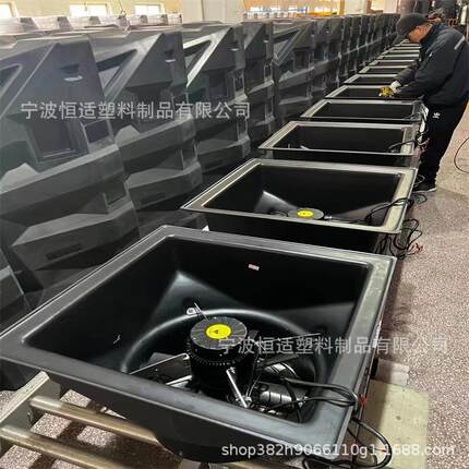承接工业风机滚塑外壳产品加工PE材质工业风机外罩产品滚塑通风管