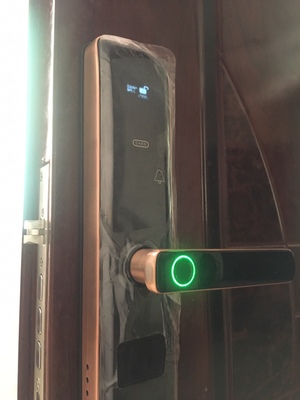 康廷一握开家用防盗门锁密码锁猫眼怎么样？被坑前车之鉴感受揭秘