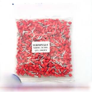 2508双线针形管型欧式 TE0508 7508 1508 预绝缘接线冷压端子 1008