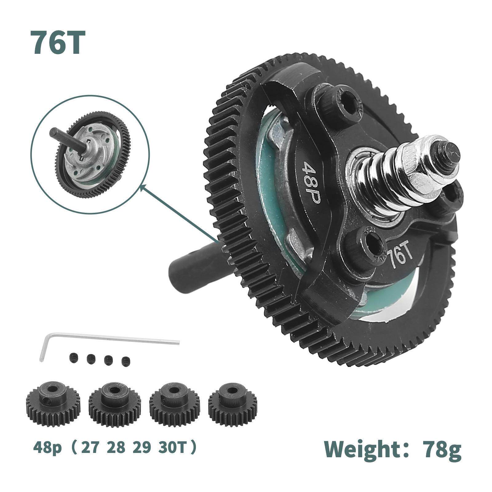 1/10 TRAXXAS SLASH 2WD 波箱齿轮 48P套装=72T+76T+83T+86T+90T