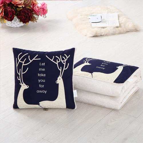 汽车抱枕被子两用睡觉车载靠垫靠枕车用枕头抱枕被车内夏凉空调被