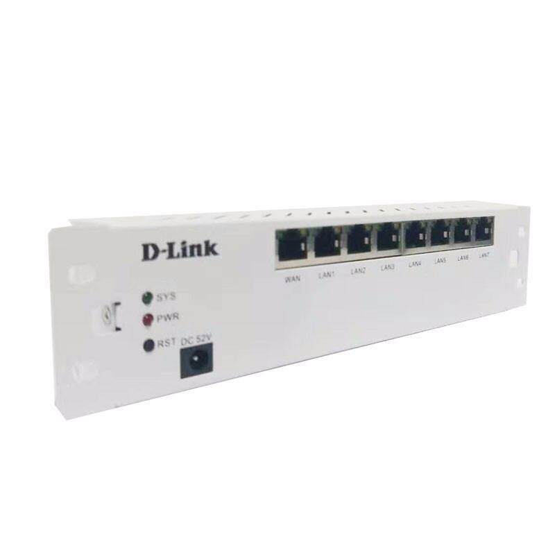 友讯(D-Link) DI-7008MINI 弱电箱8口千兆路由条POE供电AC无线控