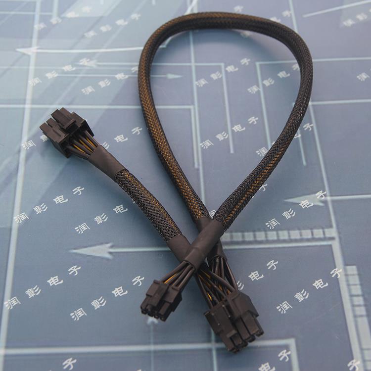 浪潮NF5280M5/ M6服务器mini8P转显卡GPU电源线3090 A100 A40 K80