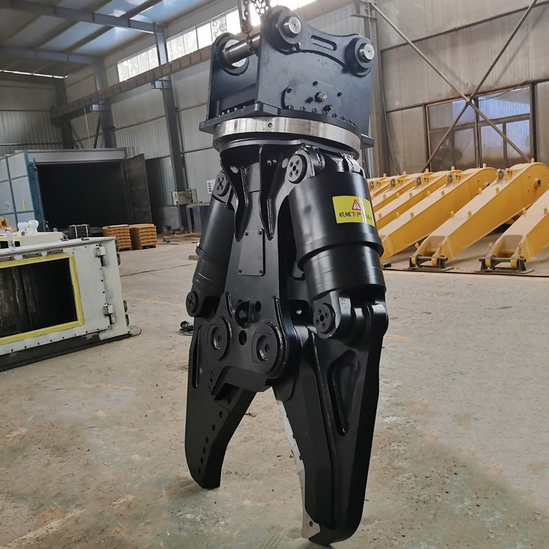 钢筋旧金属液压鹰嘴剪大型工地废铁双缸旋转液压剪