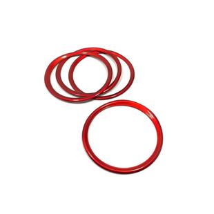 饰贴 配件四代FIT音响喇叭圈内饰装 适用于20款 飞度车门喇叭圈改装