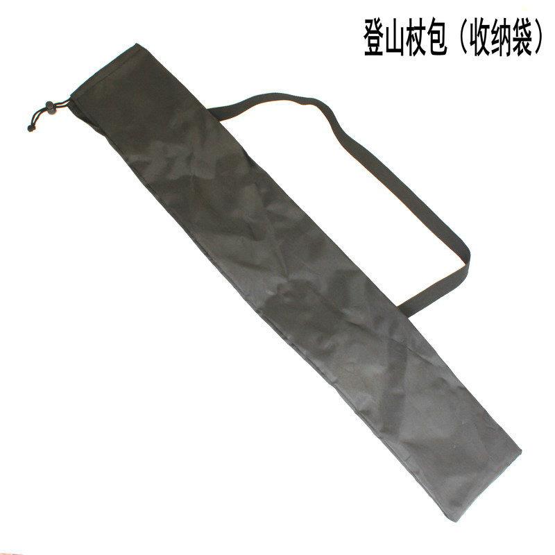 厂家直销户外登山杖布袋配件杖包/便携袋尼龙布袋子黑色收纳袋