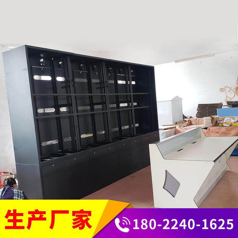 监控操作台三联双联电脑机房指挥中心控制台平台桌5联2调度台