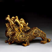 摆件摆件金钱黄铜厂家直销貔貅黄铜铜貔貅家居黄铜