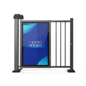 智能闸人行百思广告刷卡徳智能指纹门禁识别人脸栅栏小区通道小门