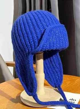 2023 Fashion Knitted Trapper Hat for Women Men Winter Knit E