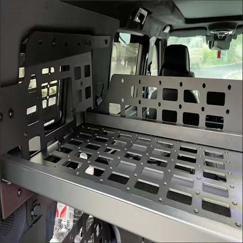 适用方程豹5后备箱置物架侧窗挂网改装尾箱储物架拓展收纳改装件