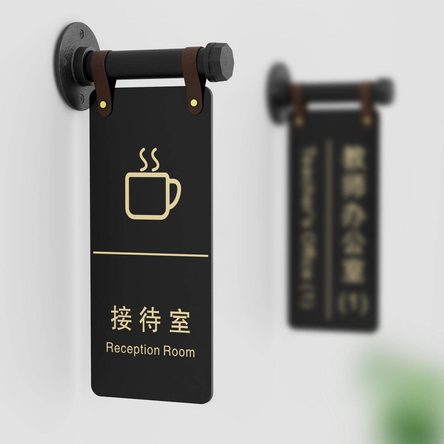 高档学校班级牌教育培训机构可更换挂牌公司医院科室门牌号定制做
