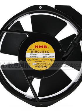 NMB-MAT 5915PC-20W-B20-S12/S11/S05 200V 17238 全金属铁叶风扇