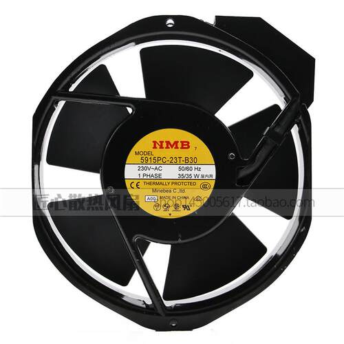 NMB-MAT 5915PC-20W-B20-S12/S11/S05 200V 17238 全金属铁叶风扇