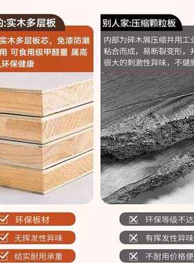 飘窗定 飘制窗柜厅储物柜实木阳台客低912柜卧地柜杂物柜矮柜子室