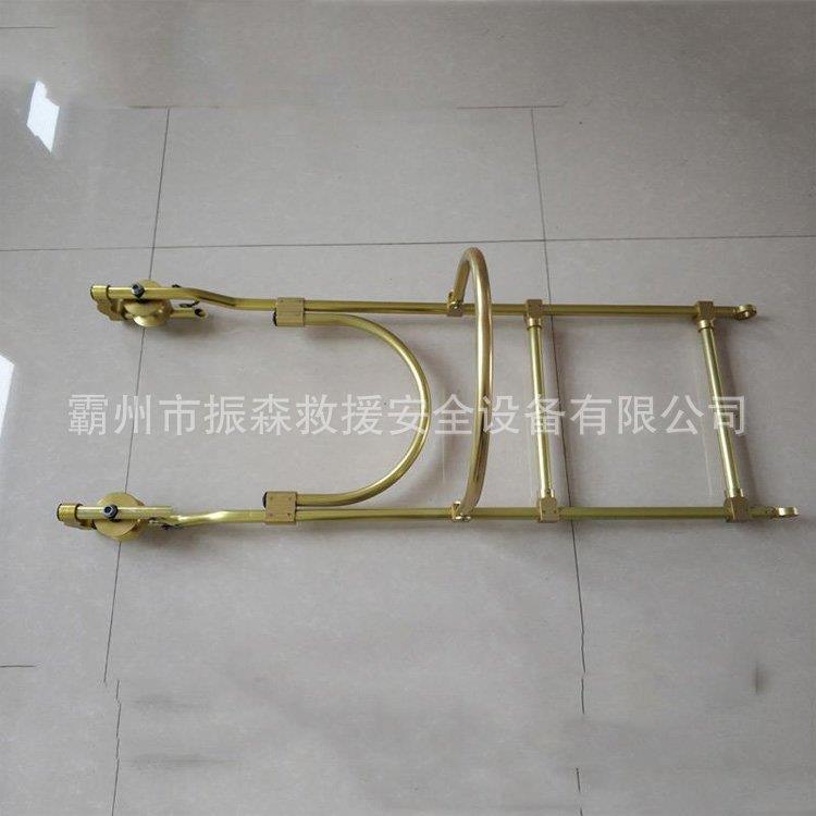 带滑轮铝合金软梯头更换高压线路间隔棒飞车多功能自锁式滑动梯子