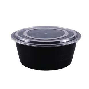 1500-5000ml大容量一次性圆形餐盒外卖火锅冒菜小龙虾专用打包盒