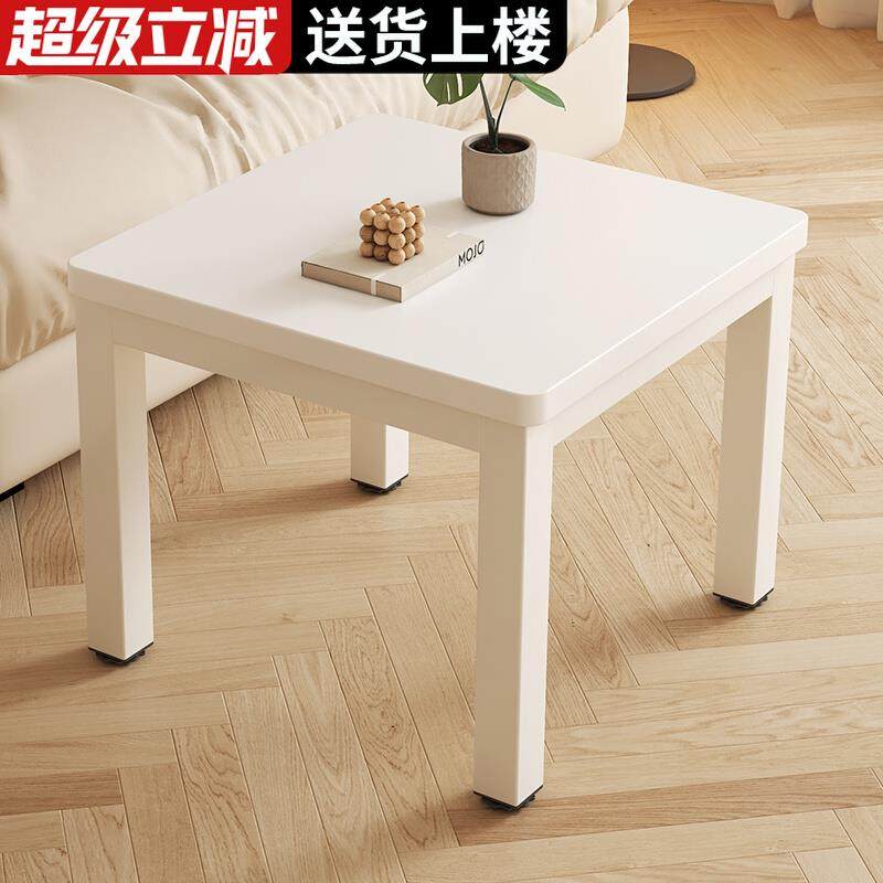 小方桌正方形茶几家用餐桌麻将桌小户型6080木桌四方饭桌简易桌子