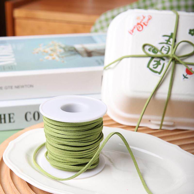 清明节青团包装盒装饰绳子清明果盒子绒皮绳蛋糕西点包装盒麻绳