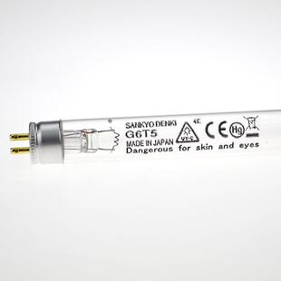 三共SANKYO 254nm分析仪杀菌灯管 DENKI紫外线G6T5光催化UVC