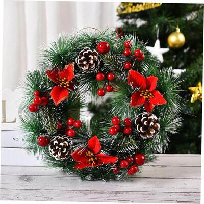 Christmas decorations Garland window props decorate