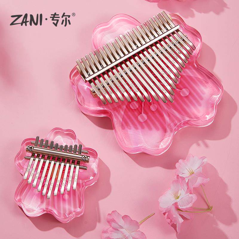高档ZA童I卡琴林巴拇指琴儿迷你小10音手指正品初学者亲子启蒙乐N