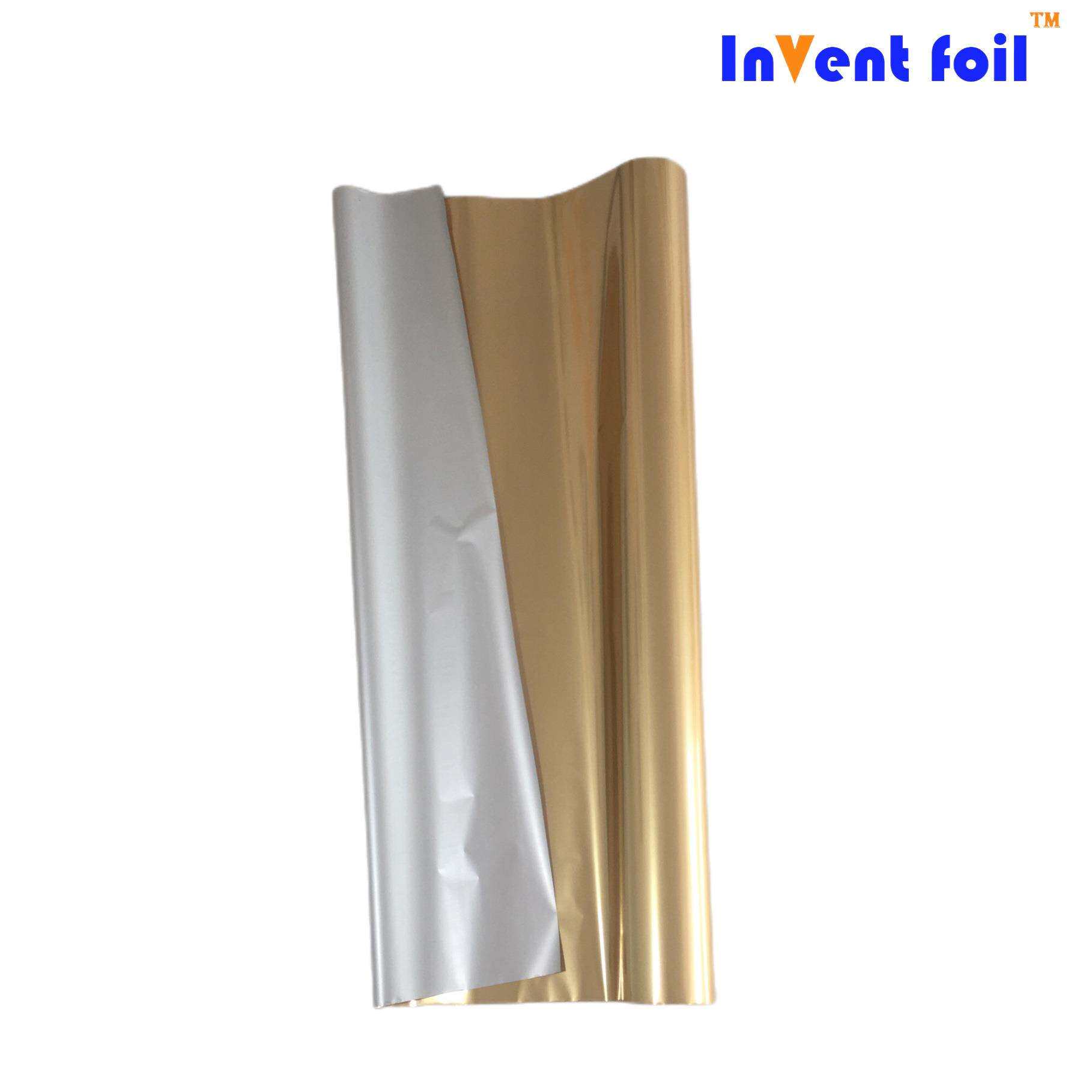 INVENT FOIL哑金烫金膜纸塑通用性价比高颜色齐全电化铝烫金纸