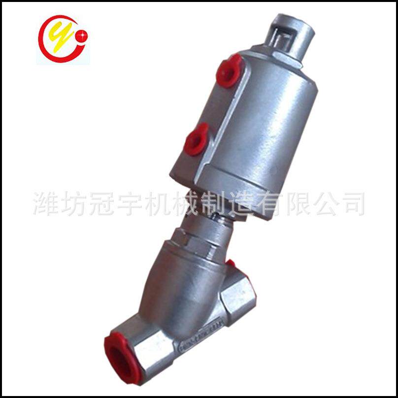不锈钢角座阀Y型角座阀DN15-40双作用角座阀